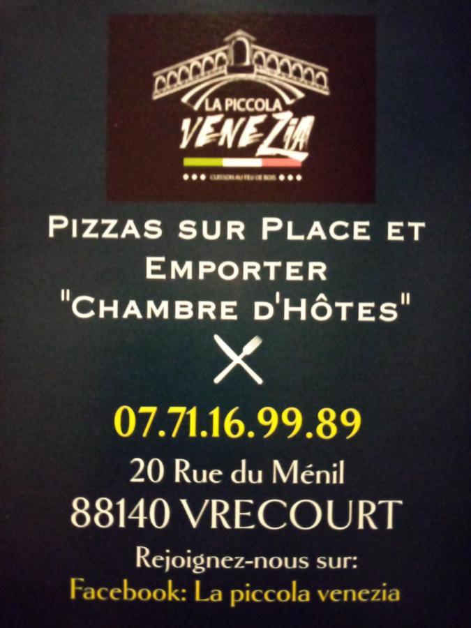 לינה וארוחת בוקר Vrécourt Jonquille Chic La Piccola Venezia מראה חיצוני תמונה